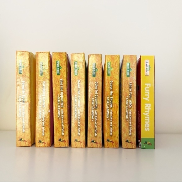 Sesame Street Other - Sesame Street Board Book Lot 8 Books Early Learning